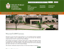 Tablet Screenshot of dpsvadodara.com